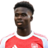 Bukayo Saka headshot